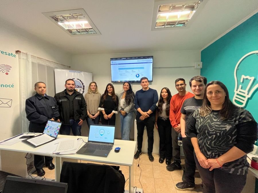 Personal de Informática lleva el Sistema Integral de Denuncias al interior provincial