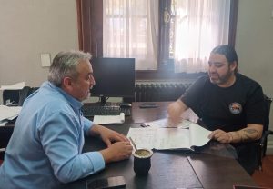 Brizuela encabezó una intensa jornada de trabajo con intendentes y concejales de distintas localidades