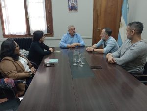 Brizuela encabezó una intensa jornada de trabajo con intendentes y concejales de distintas localidades