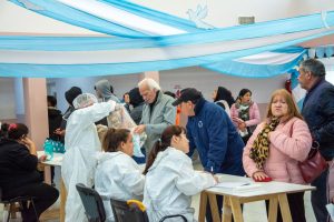 Destacan la organización en la entrega de merluza para las familias de Río Gallegos