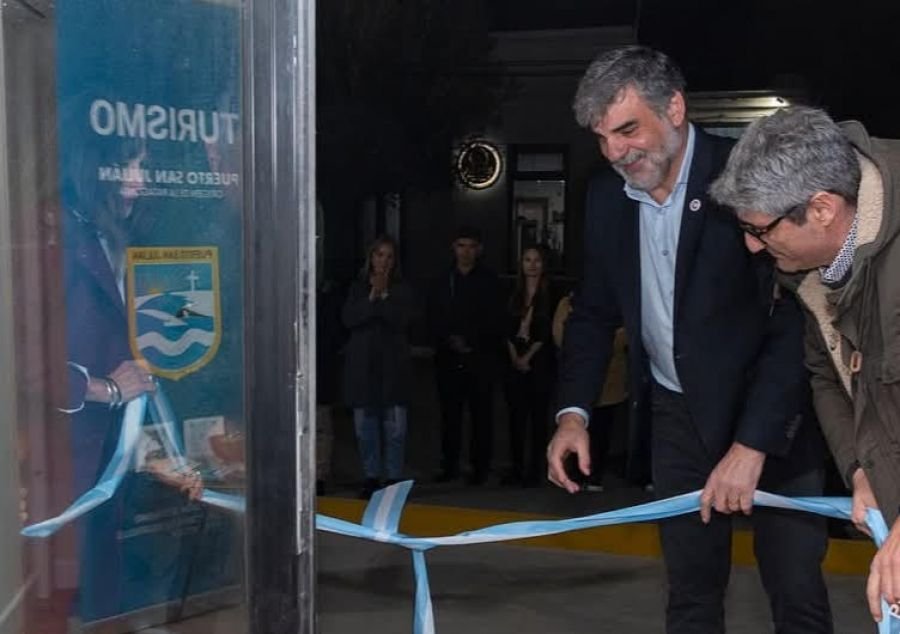 La Provincia acompañó la reapertura del Centro de Informes Turísticos de Puerto San Julián