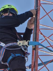 Telecomunicaciones realizó trabajos en la Cruz Roja Argentina filial Río Gallegos