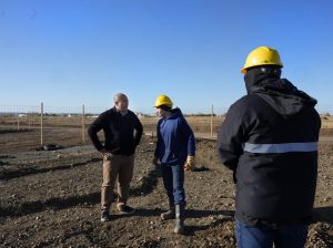 Recorrido y avances en el Plan 56 viviendas de Río Gallegos