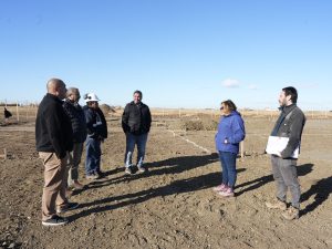 Recorrido y avances en el Plan 56 viviendas de Río Gallegos
