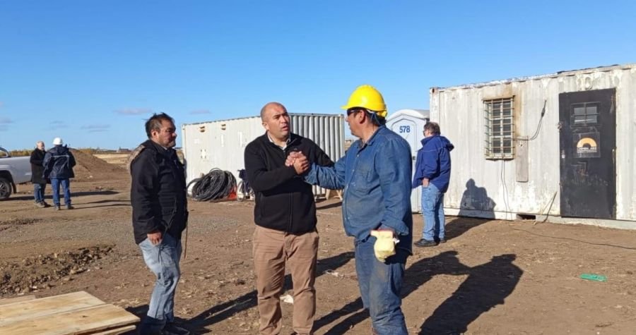 Recorrido y avances en el Plan 56 viviendas de Río Gallegos