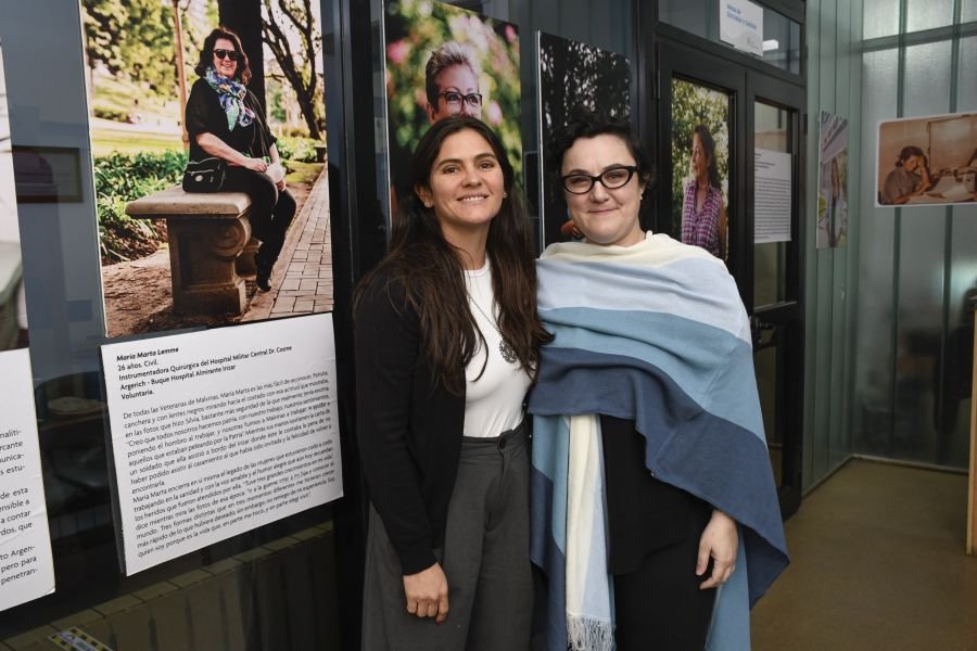 La Caja de Previsión Social inauguró la muestra "Santa Cruz, tierra de veteranas" en homenaje a mujeres de Malvinas