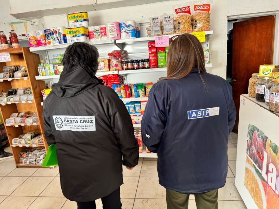 ASIP y Trabajo inspeccionan en forma conjunta comercios de la provincia