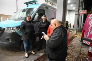 Se realizó un relevamiento en el Servicio de Ambulancias del Hospital Regional Río Gallegos