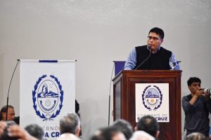 Claudio Vidal: Santa Cruz inicia inversión clave en obra pública, con "trabajo, esfuerzo y férreo compromiso con la transparencia"