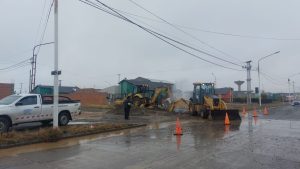 Servicios Públicos comunicó sobre las tareas de reparación en el acueducto de Río Gallegos