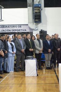 Representantes del Poder Legislativo asistieron al acto de anuncio de obras del gobernador Claudio Vidal