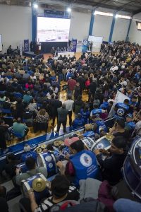Representantes del Poder Legislativo asistieron al acto de anuncio de obras del gobernador Claudio Vidal