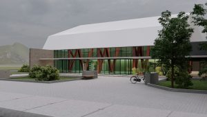 Álvarez: “El polideportivo con auditorio marcará un antes y un después para Río Gallegos”