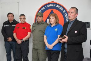 Álvarez: “Llevamos tranquilidad y pedimos que sigan las informaciones oficiales, la frontera para volver desde Chile sigue abierta hasta las 22 horas”