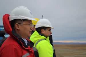 El presidente de ENARSA visitó las represas para un análisis técnico