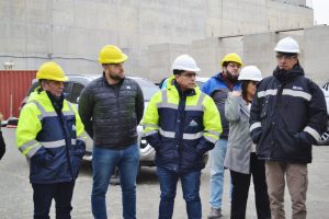 El presidente de ENARSA visitó las represas para un análisis técnico