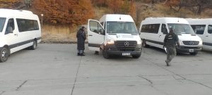 Se realizó operativo de control en el acceso al Parque Nacional Los Glaciares