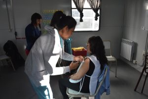 Salud ejecuta programa de vacunación en las escuelas rurales