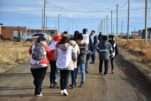 Salud continúa despliegue territorial en barrios de Río Gallegos