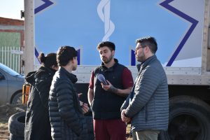 Salud continúa despliegue territorial en barrios de Río Gallegos