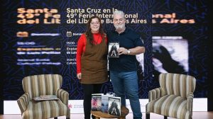 Luis Pellanda presentó su nueva novela en la Semana Literaria y la Feria del Libro