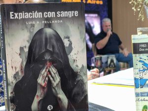 Luis Pellanda presentó su nueva novela en la Semana Literaria y la Feria del Libro
