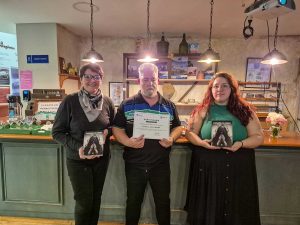 Luis Pellanda presentó su nueva novela en la Semana Literaria y la Feria del Libro