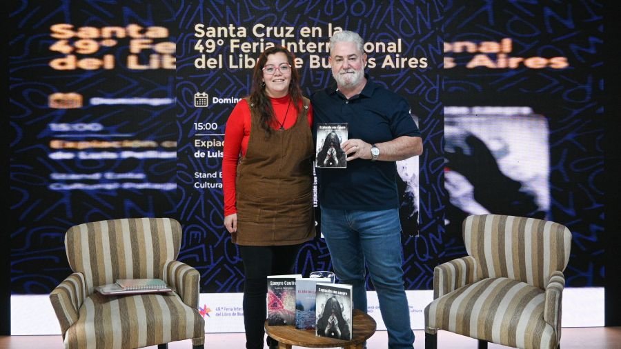 Luis Pellanda presentó su nueva novela en la Semana Literaria y la Feria del Libro