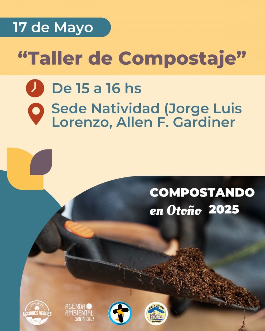 Jornada de taller de compostaje y “EcoCanje electrónico” en Río Gallegos
