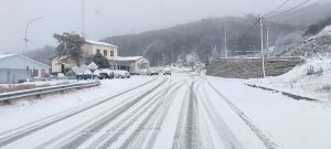 Amplio trabajo de despeje de ruta en 28 de Noviembre