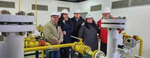 Vidal inauguró la planta de gas en La Esperanza