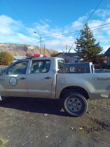 El Consejo Agrario Provincial participó del rescate de un cóndor en la zona del Paso Río Mayer
