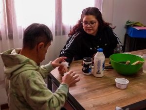 Desarrollo acompañó los festejos del 22° aniversario del Centro de día “René Vargas”