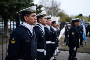 El Gobierno Provincial acompañó el acto por el Día de la Armada Argentina