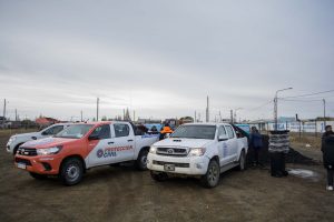 Se desplegó dispositivo del Plan Invernal en Río Gallegos
