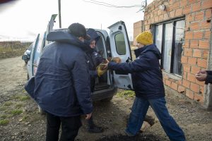 Se desplegó dispositivo del Plan Invernal en Río Gallegos