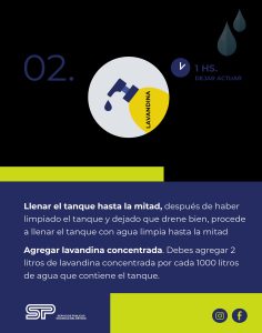 ¿Por qué es importante limpiar y desinfectar los tanques de agua domiciliarios?