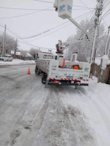 Servicios Públicos advierte sobre los efectos del invierno en los sistemas eléctricos
