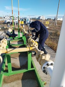 Se lleva a cabo mantenimiento anual en planta de gas de Puerto San Julián