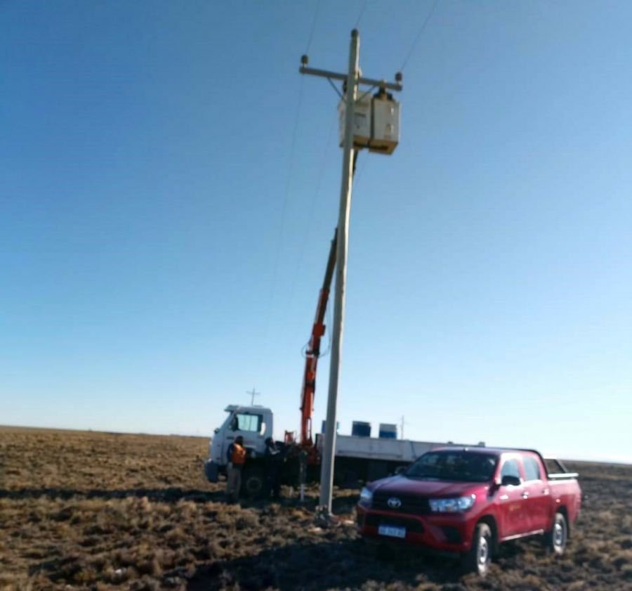 Avanza la construcción del tendido de Interconectado para Jaramillo y Fitz Roy