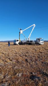 Servicios Públicos realizó tareas de mantenimiento en localidades santacruceñas