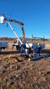 Servicios Públicos realizó tareas de mantenimiento en localidades santacruceñas