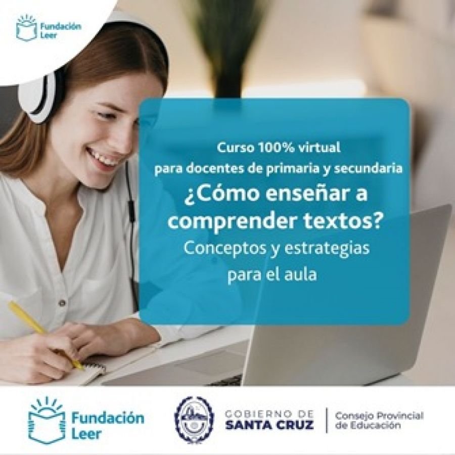 Se invita a participar al curso virtual ¿Cómo enseñar a comprender textos?