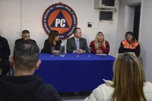 Presentaron protocolo sísmico para reforzar la prevención y la seguridad en las Escuelas de Santa Cruz