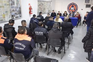 Presentaron protocolo sísmico para reforzar la prevención y la seguridad en las Escuelas de Santa Cruz