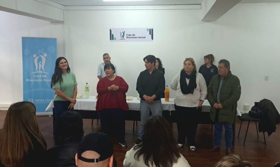 La Caja de Previsión Social dio la bienvenida a nuevos jubilados de Río Gallegos