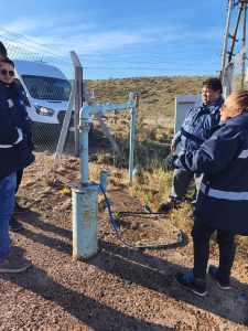 Realizaron control de calidad del agua en Caleta Olivia