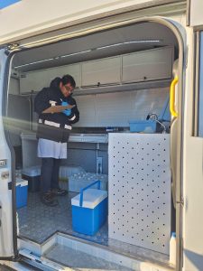 Realizaron control de calidad del agua en Caleta Olivia