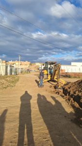 Comenzó la ampliación de la red cloacal en el barrio Patagonia