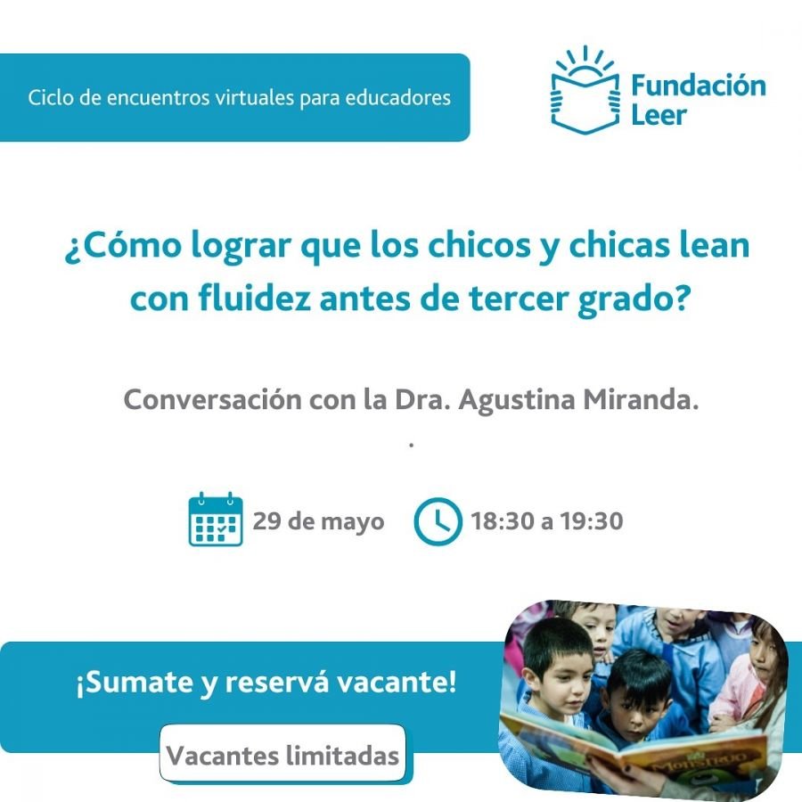 Invitan a un nuevo encuentro virtual para educadores